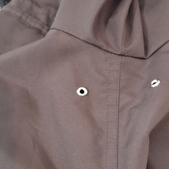 LRL Ralph Lauren Women's Brown Short Zip-Front Utility Field Jacket - Size L - Picture 13 of 16